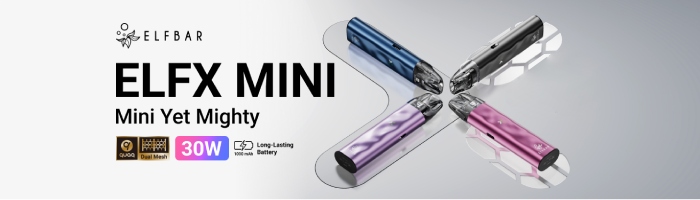 ELF BAR ELFX Mini POD 1000mAh banner